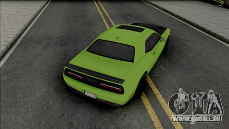 Dodge Challenger SRT Hellcat [Fixed] pour GTA San Andreas