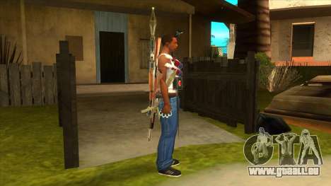 L'arme dans le dos pour GTA San Andreas