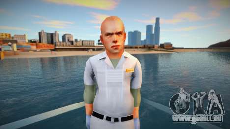 Jimmy Hopkins AsylumOrderly Costume für GTA San Andreas