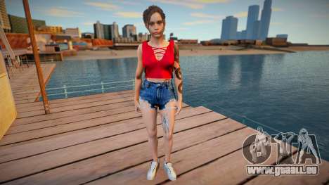 Claire Denim Shorts für GTA San Andreas