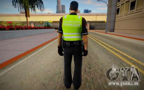 Saobraćajna Policija Peau pour GTA San Andreas