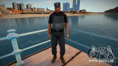 PPP-Offizier in kugelsicherer Weste für GTA San Andreas