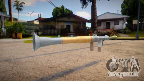 New textures for the rocket launcher pour GTA San Andreas