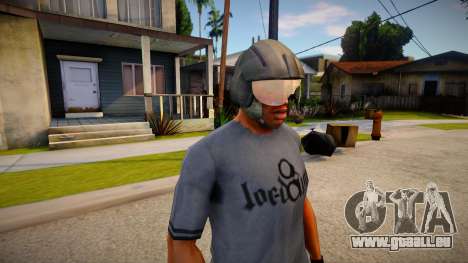 Pilot Helmet From Resident Evil 5 With Transpar pour GTA San Andreas