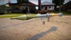 New textures for the rocket launcher pour GTA San Andreas