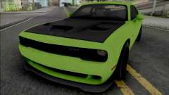 Dodge Challenger SRT Hellcat [Fixed] für GTA San Andreas