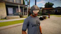 Pilot Helmet From Resident Evil 5 With Transpar pour GTA San Andreas