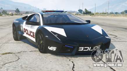 Lamborghini Reventon 2008〡Hot Pursuit Police〡add-on für GTA 5