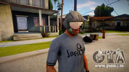 Pilot Helmet From Resident Evil 5 With Transpar für GTA San Andreas