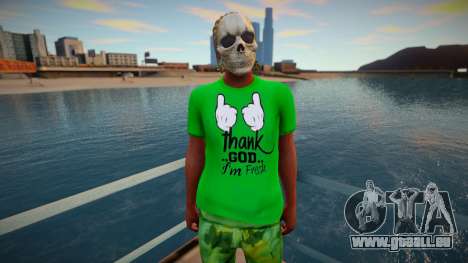 Nigga skull mask from GTA Online für GTA San Andreas