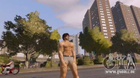 Miguel Caballero Rojo Shirtless with shorts pour GTA 4