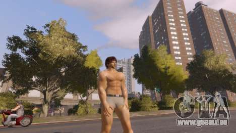 Miguel Caballero Rojo Shirtless with shorts für GTA 4