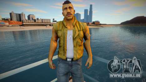 Lincoln Clay from Mafia 3 [Vest] für GTA San Andreas