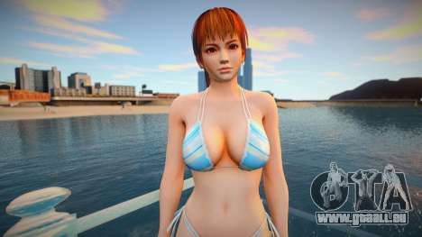 Kasumi erotic blue bikini pour GTA San Andreas