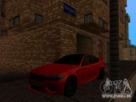 BMW M5 F90 2021 pour GTA San Andreas