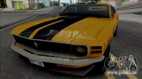 Ford Mustang Boss 302 1970 pour GTA San Andreas