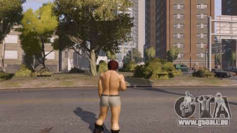 Miguel Caballero Rojo Shirtless with shorts pour GTA 4