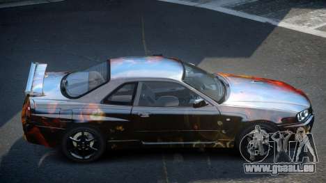 Nissan Skyline PSI R34 US S5 pour GTA 4