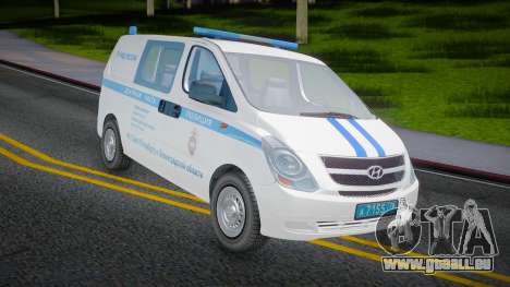 Hyundai H-1 Starex Polizei des russischen Innenm für GTA San Andreas