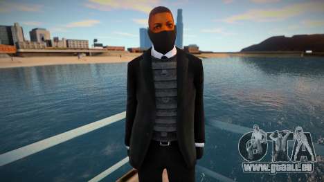 Nouvel agent de sécurité dans un masque pour GTA San Andreas