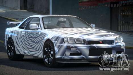 Nissan Skyline PSI R34 US S2 pour GTA 4