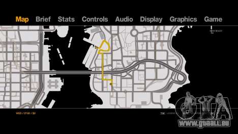 Old-Gen V Style Black on White Radar - Minimap für GTA 4