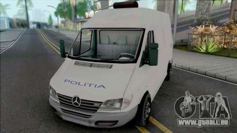 Mercedes-Benz Sprinter Politia pour GTA San Andreas