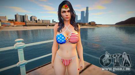 DC Wonder Woman Patriot für GTA San Andreas