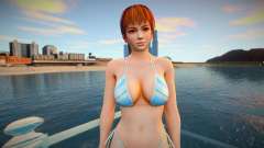 Kasumi erotic blue bikini für GTA San Andreas