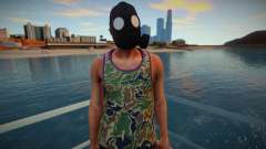 Mec dans un masque à gaz de GTA Online pour GTA San Andreas