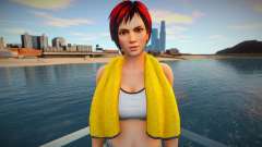 Mila with a towel from Dead or Alive für GTA San Andreas