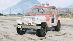 Jeep Wrangler Jurassic Park (YJ) 1993〡add-on pour GTA 5