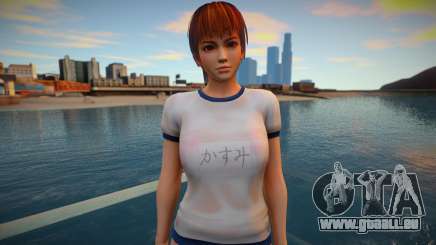 Kasumi wet t-shirt für GTA San Andreas