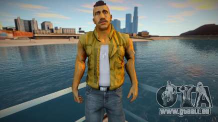 Lincoln Clay from Mafia 3 [Vest] pour GTA San Andreas
