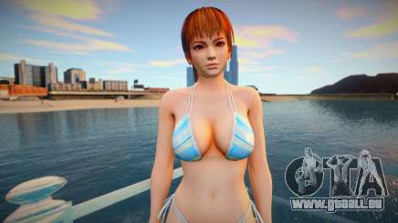 Kasumi erotic blue bikini pour GTA San Andreas