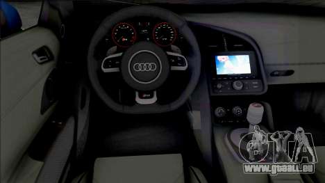 Audi R8 Spyder (SA Lights) pour GTA San Andreas