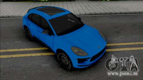 Porsche Macan Turbo Blue pour GTA San Andreas