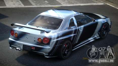 Nissan Skyline R34 PSI-U S7 pour GTA 4