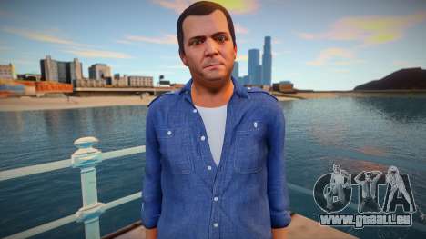 Michael en chemise bleue pour GTA San Andreas