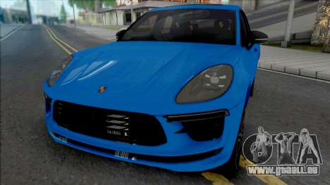 Porsche Macan Turbo Blue pour GTA San Andreas