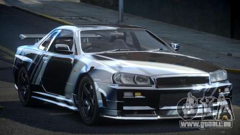 Nissan Skyline R34 PSI-U S7 pour GTA 4