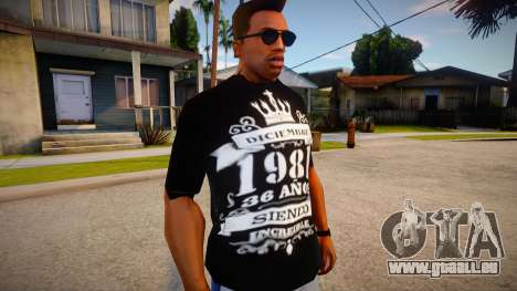 New T-Shirt - tshirtbobored für GTA San Andreas