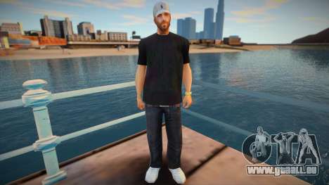 Andre with Polo Cap pour GTA San Andreas