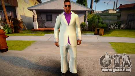 Lance Vance white suit for CJ pour GTA San Andreas