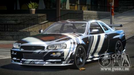 Nissan Skyline R34 PSI-U S7 pour GTA 4