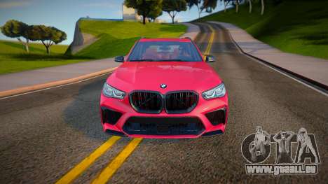 BMW X5M Competition 2020 pour GTA San Andreas