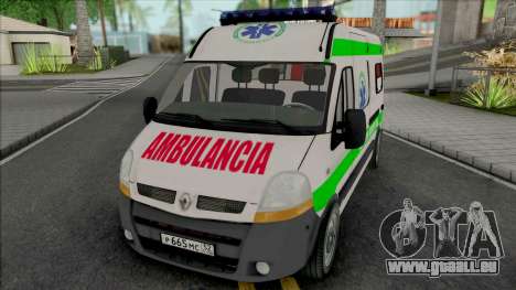 Renault Master Seme Ambulancia Paraguay für GTA San Andreas