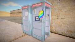 4K Telephone Booth pour GTA San Andreas