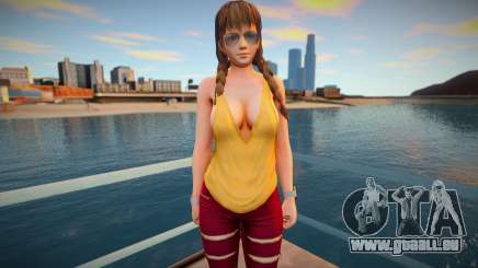 DOA Hitomi Fashion Casual V2 für GTA San Andreas