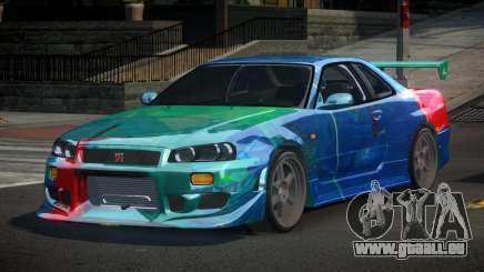 Nissan Skyline R34 PSI-S S9 für GTA 4